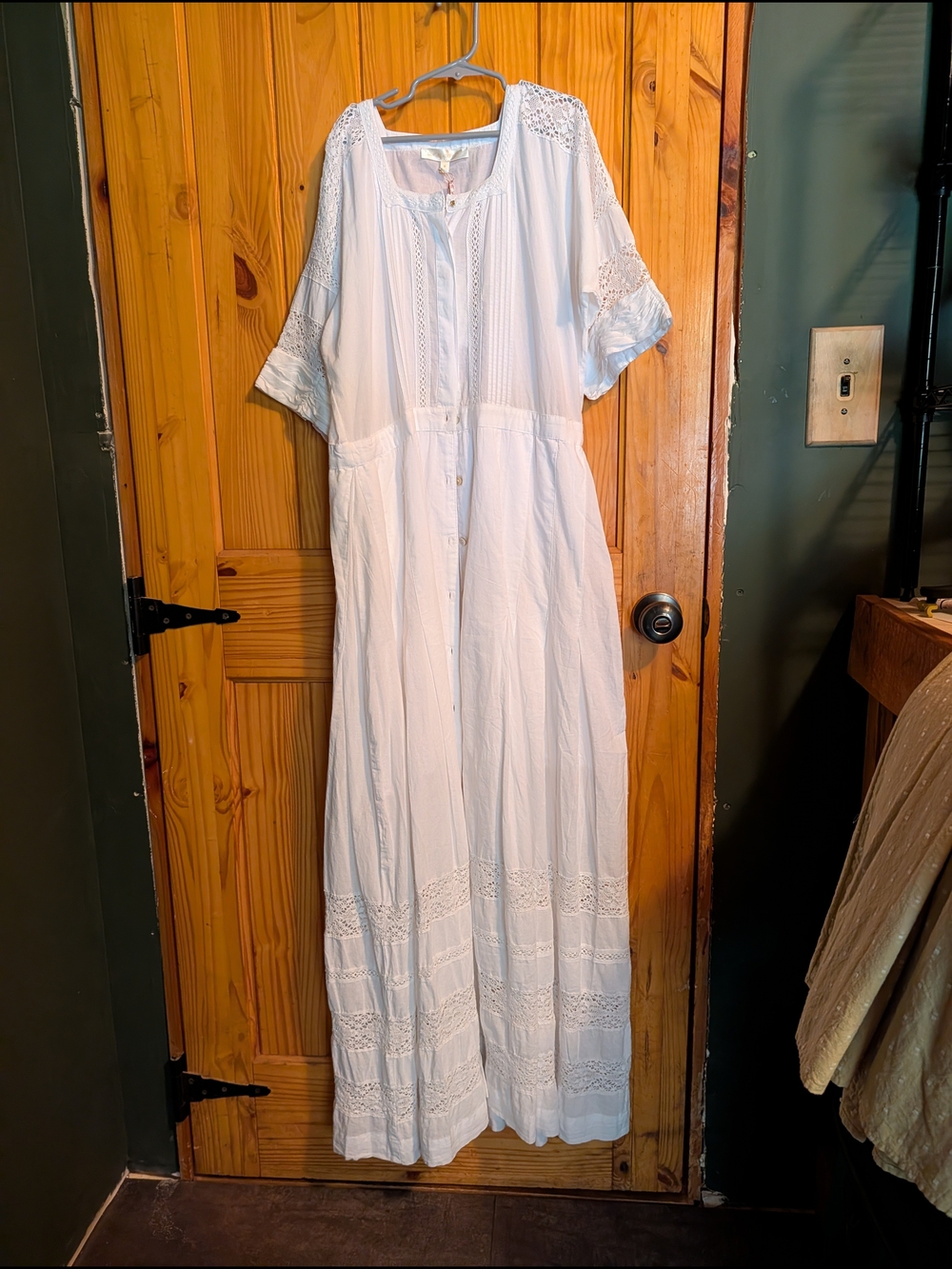 White Loveshack Fancy Maxi Dress